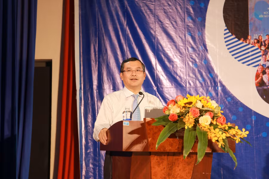 Thứ trưởng Bộ GD&amp;ĐT Nguyễn Văn Phúc phát biểu tại Hội nghị chuyên đề Quốc tế về "Trường học hạnh phúc".