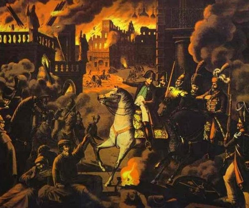 Napoleon ở Moscow, Nga. Ảnh: Wikimedia Commons 2-2361-1440400110.jpg