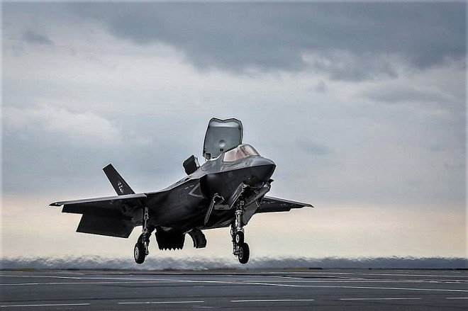 Máy bay chiến đấu F-35B của Mỹ.