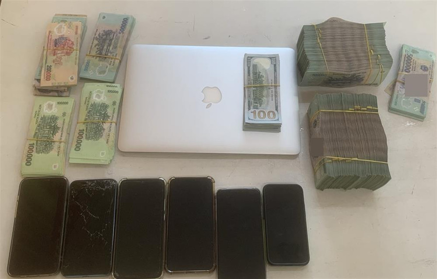 Tang vật đang được Công an quận Thanh Khê (TP Đà Nẵng) củng cố hồ sơ, xử lý theo quy định.