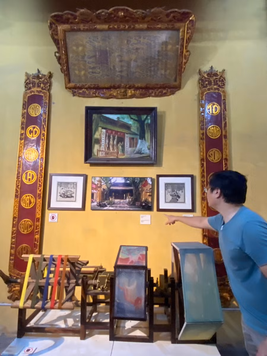 Mỗi ngôi đình ở phố cổ Hà Nội là những câu chuyện liên quan đến nghề nghiệp của cư dân xưa.