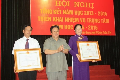 Tuyên Quang: Hoàn thành 16/16 lĩnh vực công tác năm học 2013 - 2014