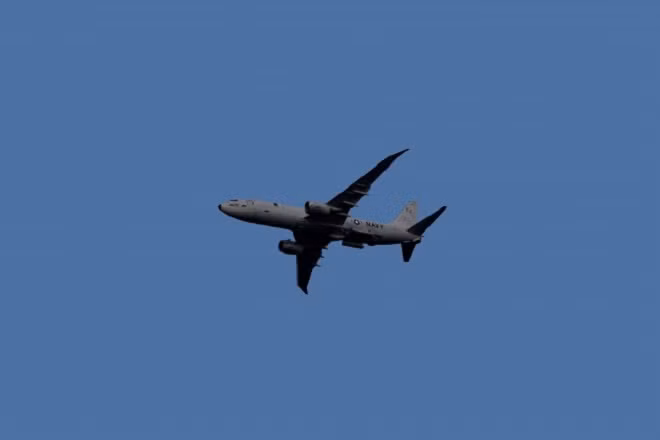 Máy bay quân sự Boeing P-8A Poseidon của Mỹ.