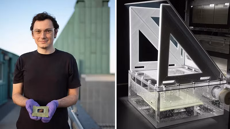 Tiến sĩ Virgil Andrei và công trình nghiên cứu.