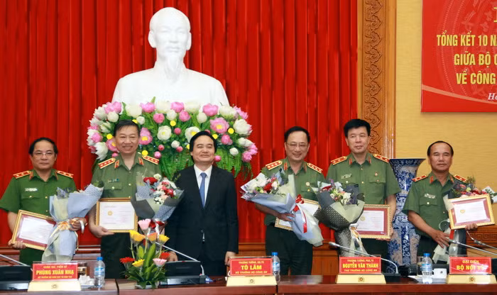 10 năm hợp tác hiệu quả giữa Bộ GD&ĐT và Bộ Công an