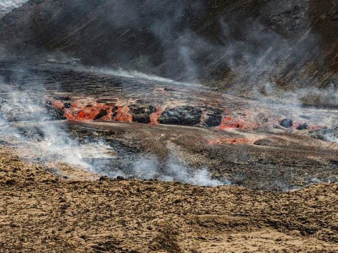 Phun trào núi lửa ở Iceland, ngày 29/5/2024 Phun trào núi lửa ở Iceland, ngày 29/5/2024