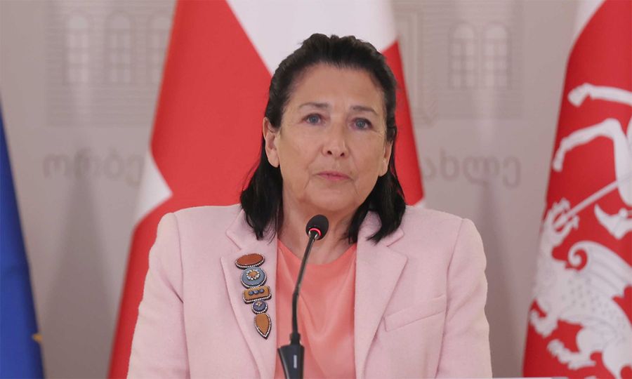 Tổng thống Georgia, Salome Zourabichvili, bác dự luật gây tranh cãi 