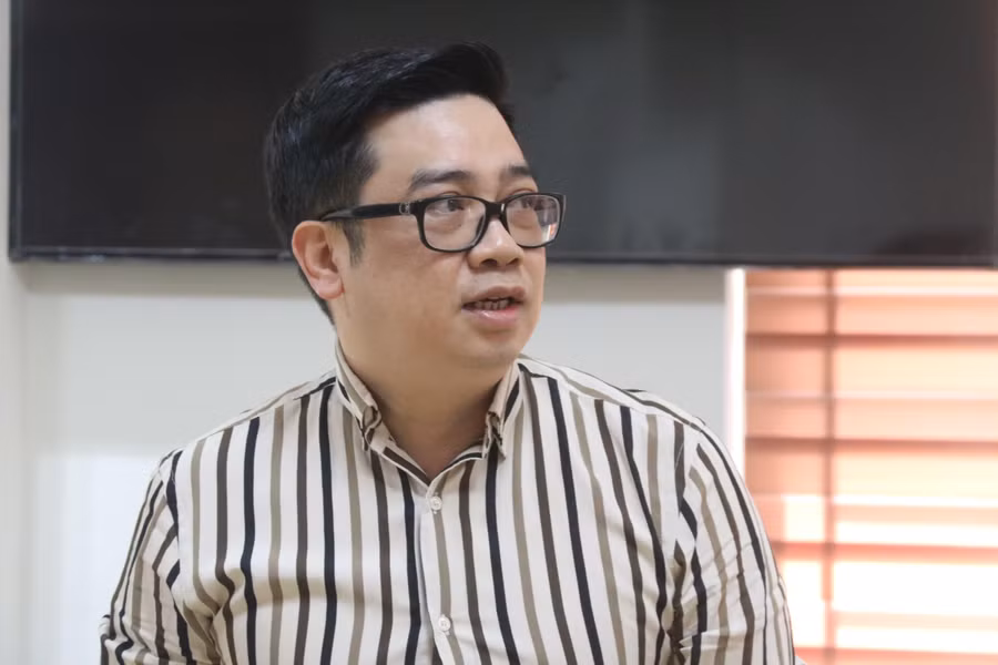 Ông Nguyễn Duy Hùng - Phó tổng Giám đốc Công ty Cổ phần Đầu tư và Phát triển Giáo dục Hà Nội.