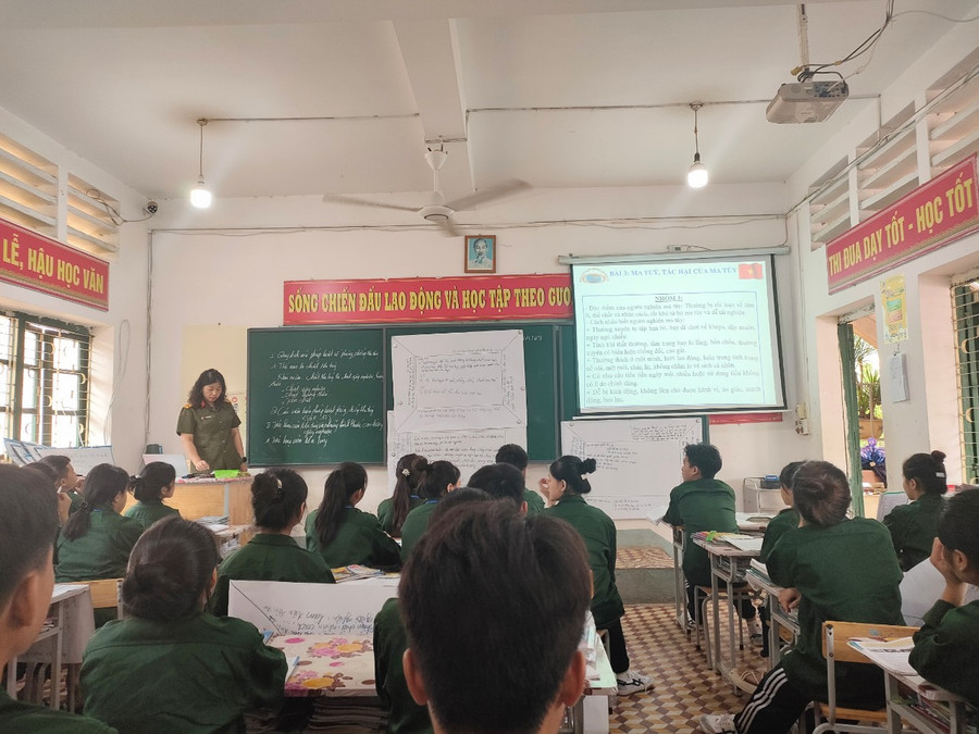 Ứng dụng công nghệ thông tin vào dạy học.