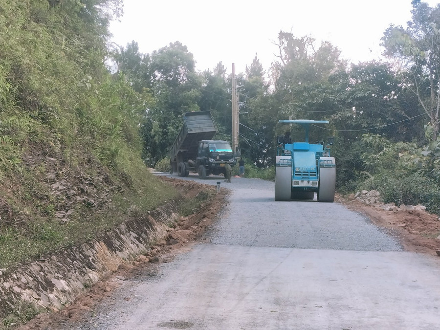 Thi công đường giao thông. Thi công đường giao thông.