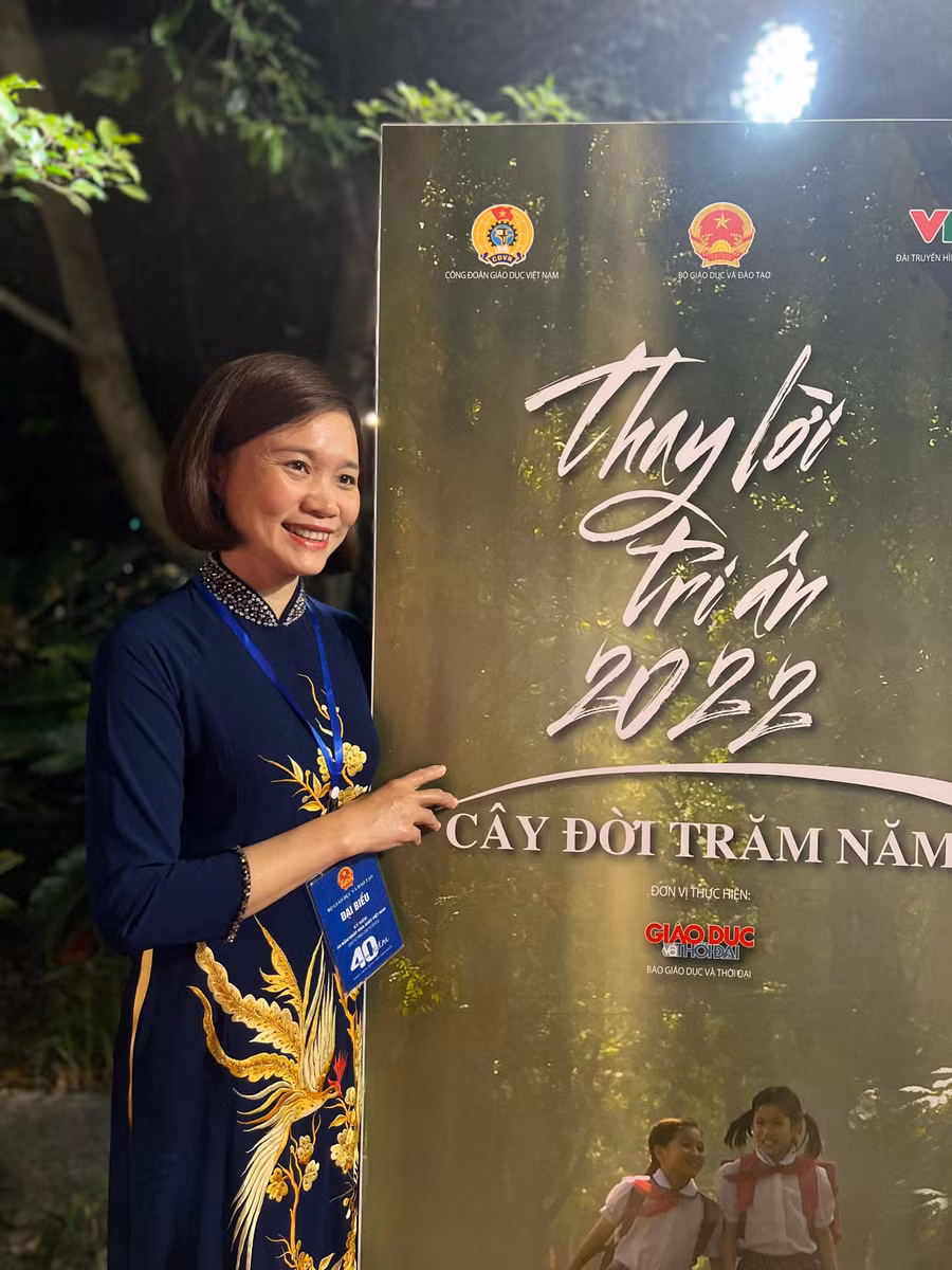 Cô Đàm Thị Hải Âu.