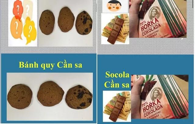 Nhiều loại ma túy mới núp bóng thực phẩm chức năng và đồ uống, bánh kẹo được công anh cảnh báo.