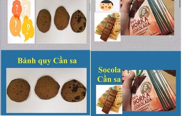 Nhiều loại ma túy mới núp bóng thực phẩm chức năng và đồ uống, bánh kẹo được công anh cảnh báo.