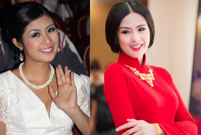 5 Hoa hậu Việt đẹp bất ngờ sau khi giành vương miện 5 Hoa hau Viet dep bat ngo sau khi gianh vuong mien