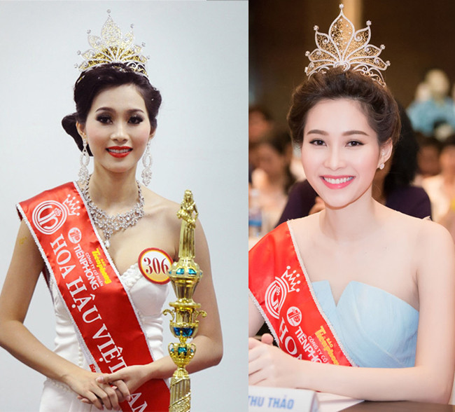 5 Hoa hậu Việt đẹp bất ngờ sau khi giành vương miện 5 Hoa hau Viet dep bat ngo sau khi gianh vuong mien
