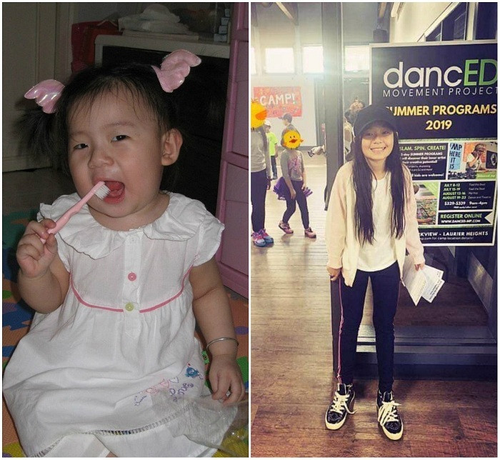 Bé Dâu Tây, con gái Việt Anh, tròn 12 tuổi. Việt Anh 10 năm chưa gặp lại con gái đầu lòng