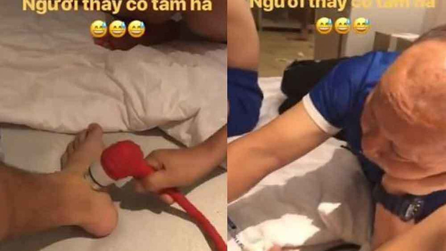 Những hành động ‘đốn tim’ của ông Park dành cho học trò ảnh 2 Những hành động ‘đốn tim’ của ông Park dành cho học trò