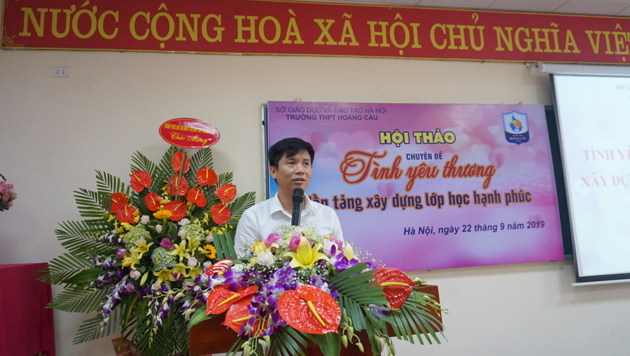 Ông Đỗ Văn Nam chia sẻ tại Hội thảo