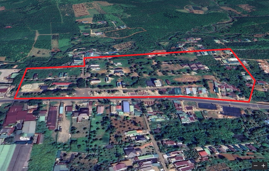 Khu vực dự án Khu dân cư 6B tại phường Lộc Sơn, TP.Bảo Lộc của Công ty Mãi Thành. (Ảnh internet)