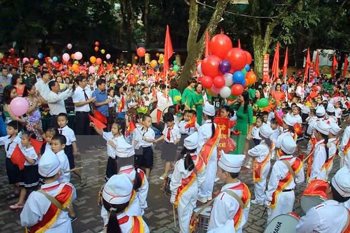 Thời tiết cả nước thuận lợi trong ngày khai giảng năm học mới