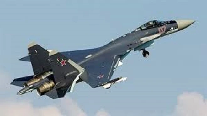 Chiến đấu cơ Su-35 của Nga.