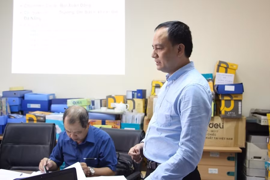 TS Bùi Xuân Đông cho biết bột gia vị cá ngừ giàu dinh dưỡng, chống oxy hóa.