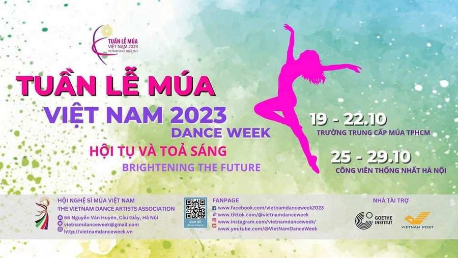 Cùng đón đợi một Viet Nam Dance Week 2023 với tình yêu và niềm đam mê nhảy múa bùng cháy. Ảnh: BTC Cùng đón đợi một Viet Nam Dance Week 2023 với tình yêu và niềm đam mê nhảy múa bùng cháy. Ảnh: BTC