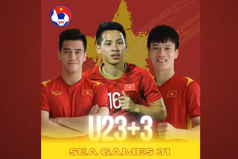Tiến Linh, Hoàng Đức, Hùng Dũng được chọn dự SEA Games 31 (Ảnh: VFF)
