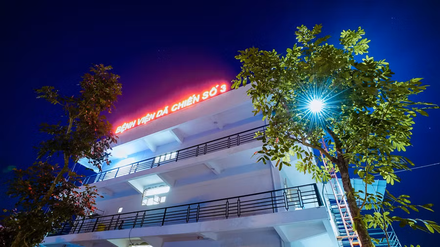 Bệnh viện Dã chiến số 3. Ảnh: Nhân dân.