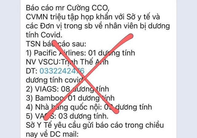Tin giả lan truyền trên mạng.