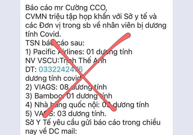 Tin giả lan truyền trên mạng.