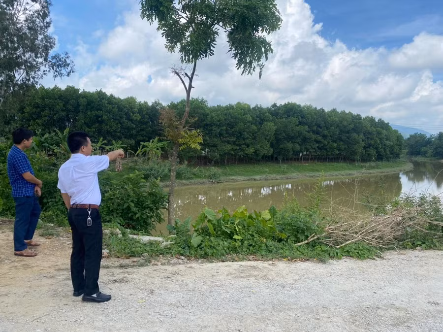 Nhiều vị trí của dự án vẫn chưa được thi công.