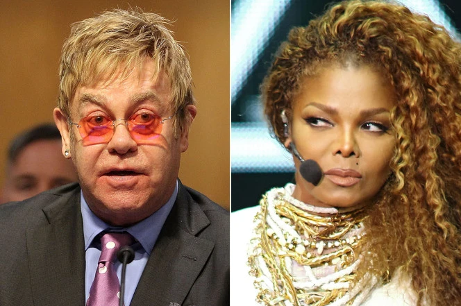 Elton John mỉa mai Janet Jackson hát nhép