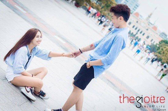 Thanh Thanh lúc đó là diễn viên tham gia bộ phim Cấp 3. Ngạc nhiên hơn, Công Minh chính là một fan của cô nàng.