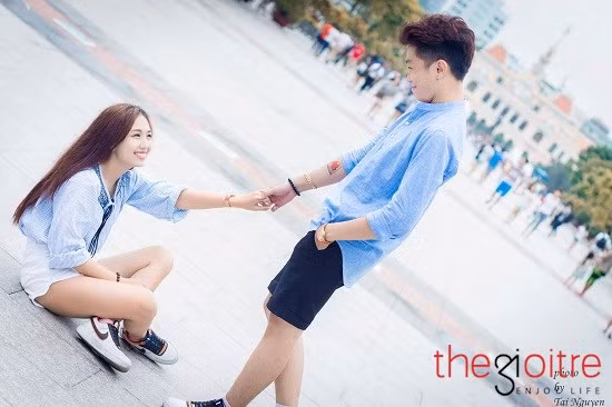 Thanh Thanh lúc đó là diễn viên tham gia bộ phim Cấp 3. Ngạc nhiên hơn, Công Minh chính là một fan của cô nàng.