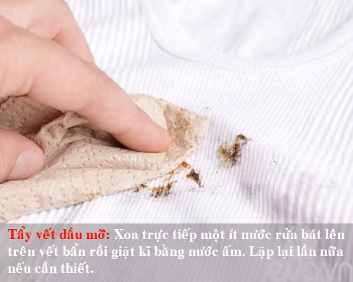 Cách tẩy các vết bẩn cứng đầu trên quần áo ảnh 4 cach tay cac vet ban cung dau tren quan ao (phan 2) - 4