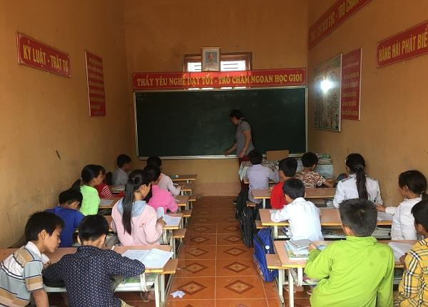 Thời gian qua, huyện Yên Châu luôn nỗ lực thêm nhiều trường học đạt chuẩn Quốc gia.