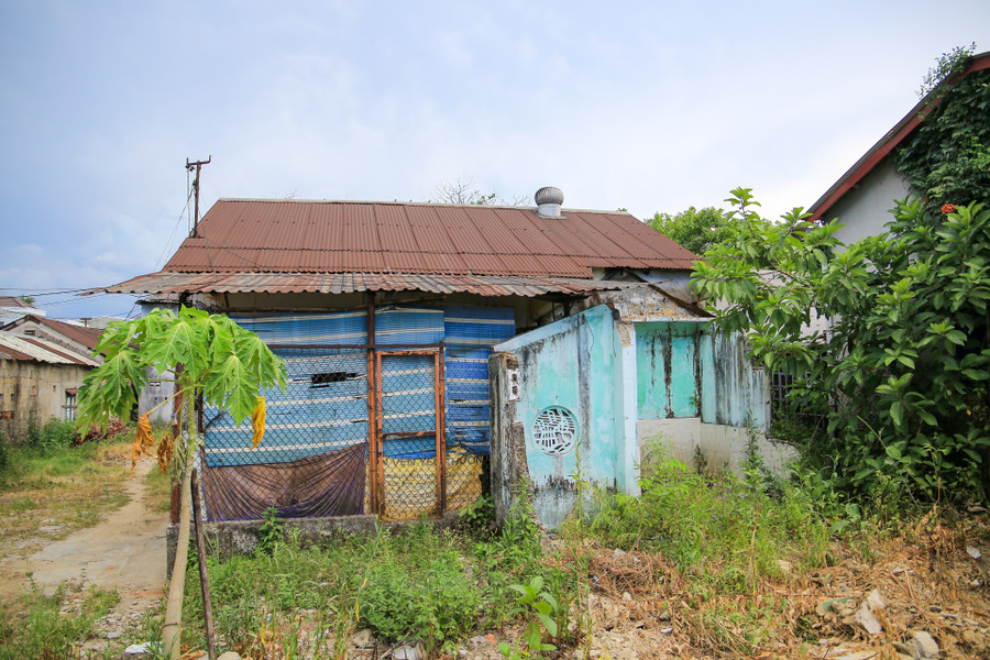 Vẫn còn một số hộ dân sinh sống tại khu vực Thượng Thành và chưa bàn giao mặt bằng.