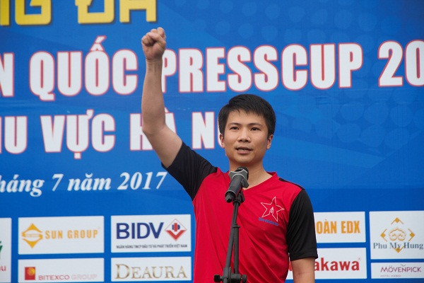 Đại diện cầu thủ tuyên thệ sẽ thi đấu hết mình vì tinh thần thể thao fair play