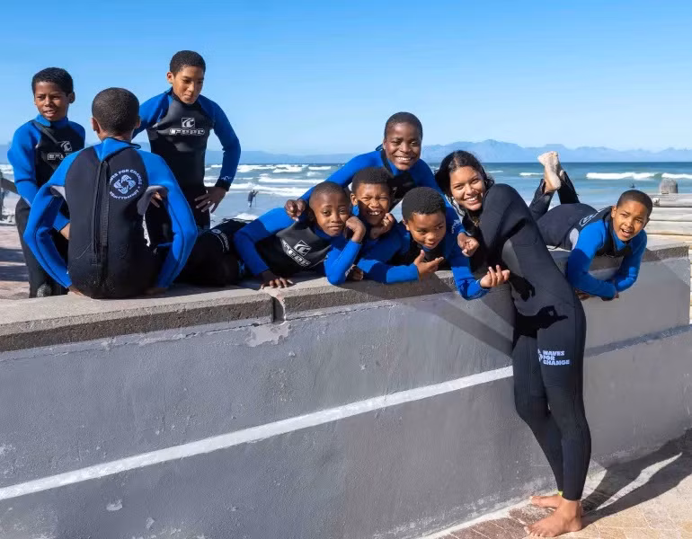 Waves for Change có 5 địa điểm ở Nam Phi và 1 ở Liberia. Ảnh: Al Jazeera