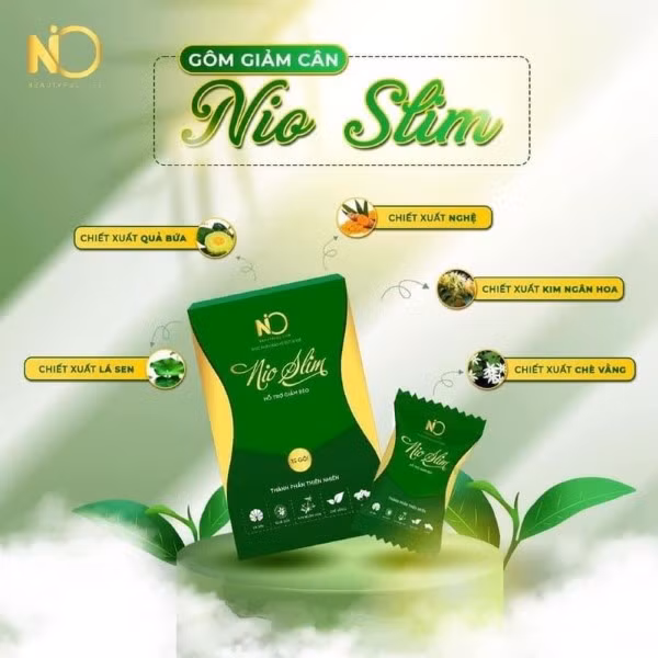 Nio Slim là sản phẩm giảm cân mới bị thu hồi.