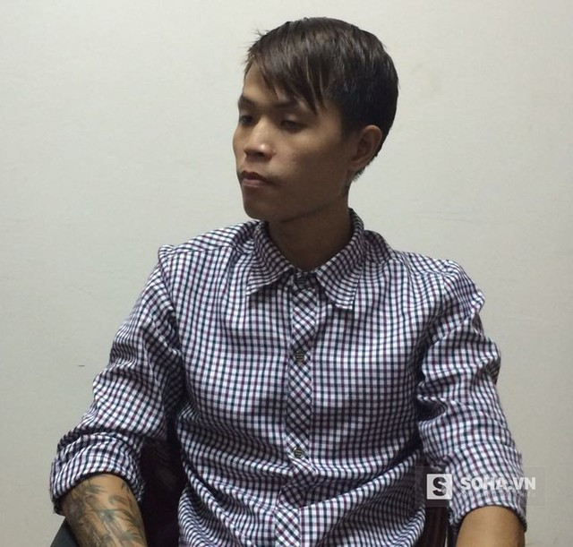 Sự lì lợm khó hiểu của kẻ sát hại nữ sinh trước cửa nhà ở Hà Nội ảnh 2 Đối tượng Long tại cơ quan công an