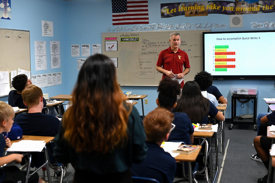 Thiếu giáo viên là khủng hoảng lớn nhất của ngành Giáo dục Mỹ hiện nay.