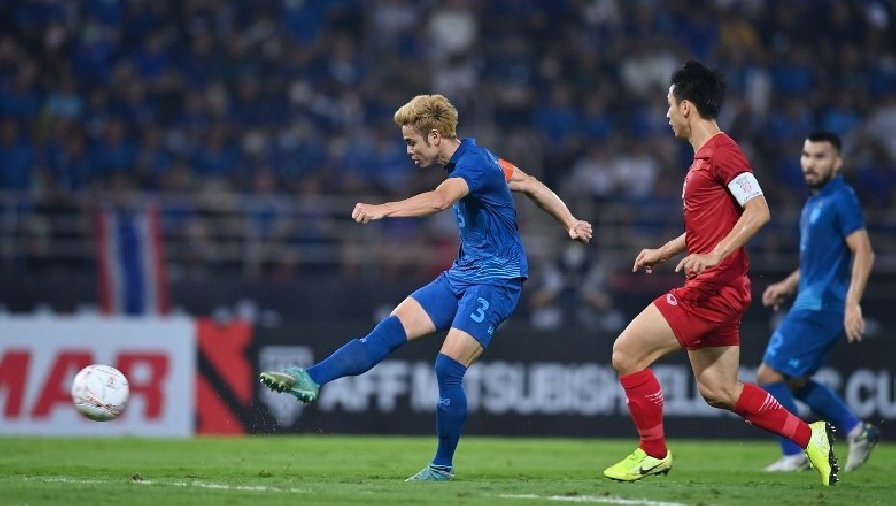 Theerathon Bunmathan ghi bàn vào lưới Việt Nam ở AFF Cup 2022. Theerathon Bunmathan ghi bàn vào lưới Việt Nam ở AFF Cup 2022.
