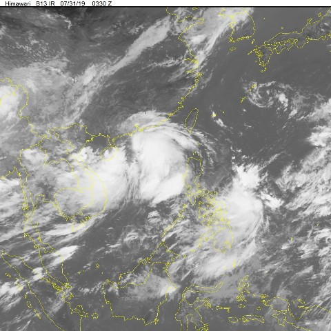 Đường đi của bão WIPHA Đường đi của bão WIPHA