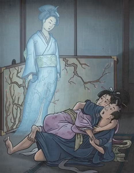 Ikiryo gây kinh hãi cho người sống.