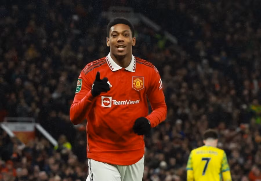 Anthony Martial có thể bị bán vào mùa hè này.