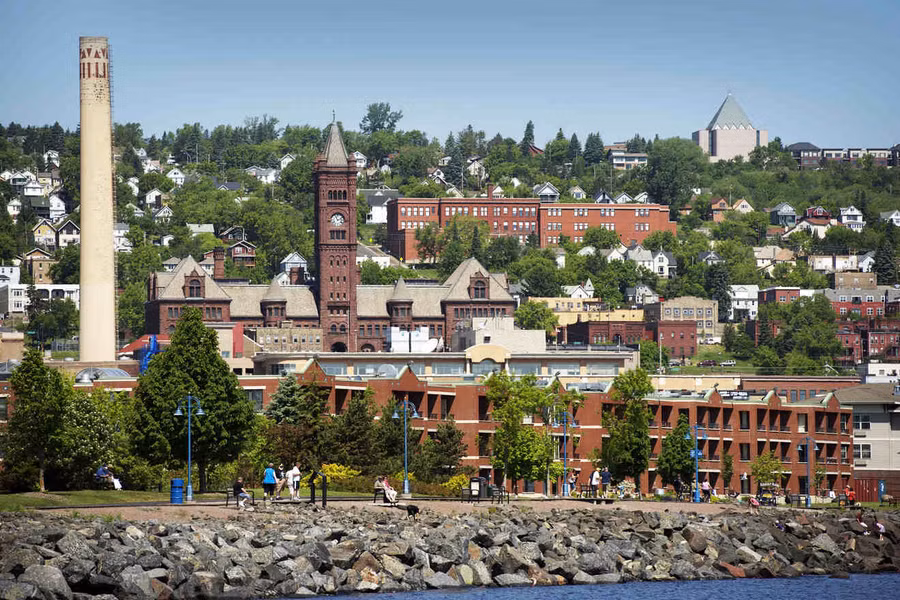 Thành phố Duluth, Mỹ, được đánh giá là nơi an toàn để sinh sống.