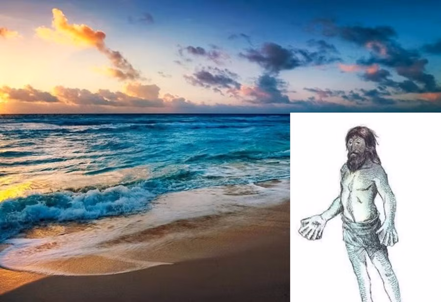 Vùng biển nơi người cá Lierganes bị bắt gặp.