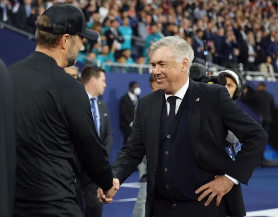 Jurgen Klopp lạc quan khi Liverpool phải đụng độ với Real Madrid của Carlo Ancelotti.